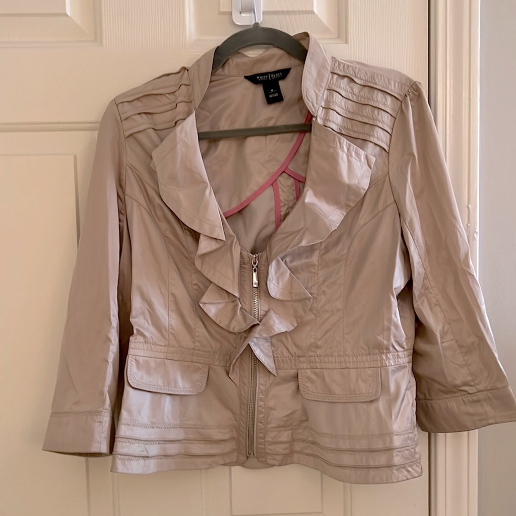Whbm Tan Jacket